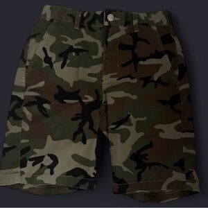 Camo Green Men's Shorts